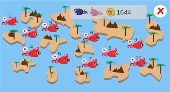 红色鱼饵钓比赛(Red Fish Games)