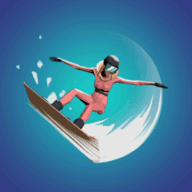 滑雪单板大师(Downhill)