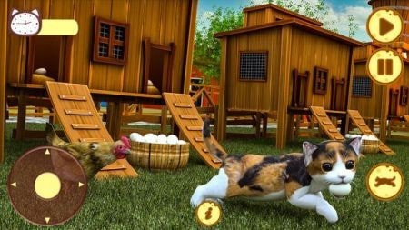 可爱的猫模拟器(Cute Cat Simulator Games Free Family Pet Kitten)