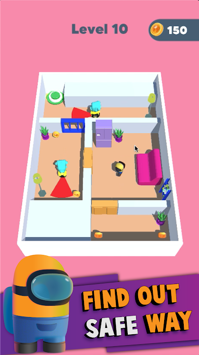 冒名顶替逃脱3D(Imposter Escape 3D)图1