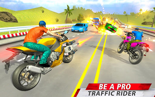 枪自行车赛车射击(Endless Bike Racing Game : 3D Bike Shooter 2020)