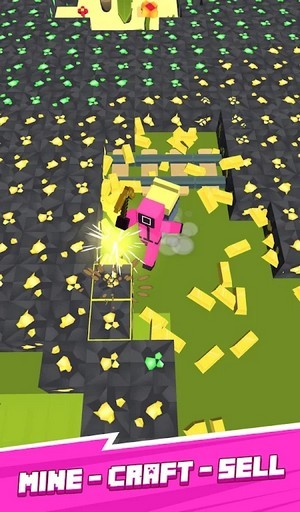工艺矿工石块世界(Craft Miner Stone Block World)截图2