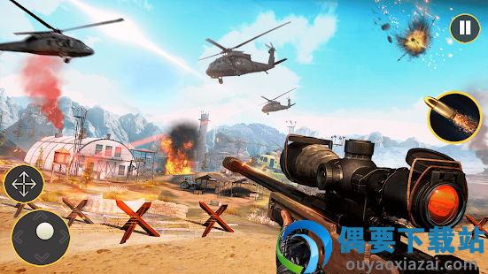 真正的恐怖狙击手(Border Sniper Gun Shooting)截图3