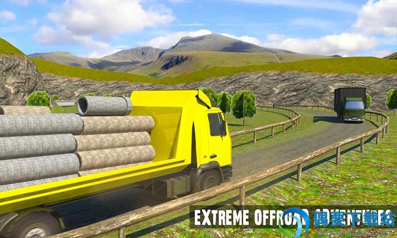 大卡车运输司机货运(Big Truck Transport Driver 3D)截图2