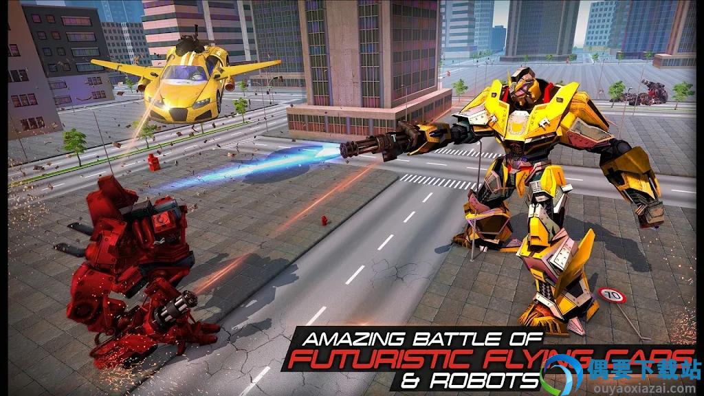 飞龙变形金刚机器人(Flying Robot Car Transform games)-1
