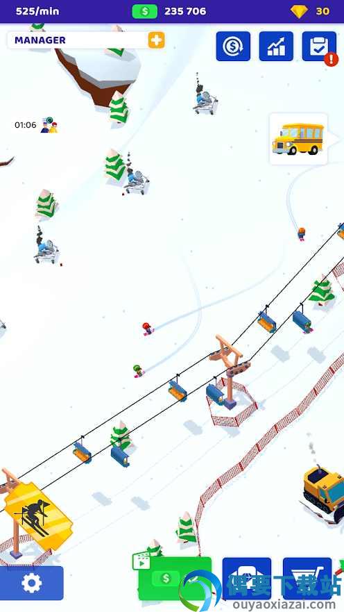 空闲滑雪场大亨(Ski Resort Idle Tycoon)