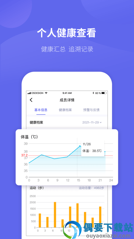 微健康管理端