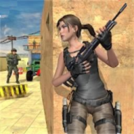 女孩枪战(Superhero Commando Mission)