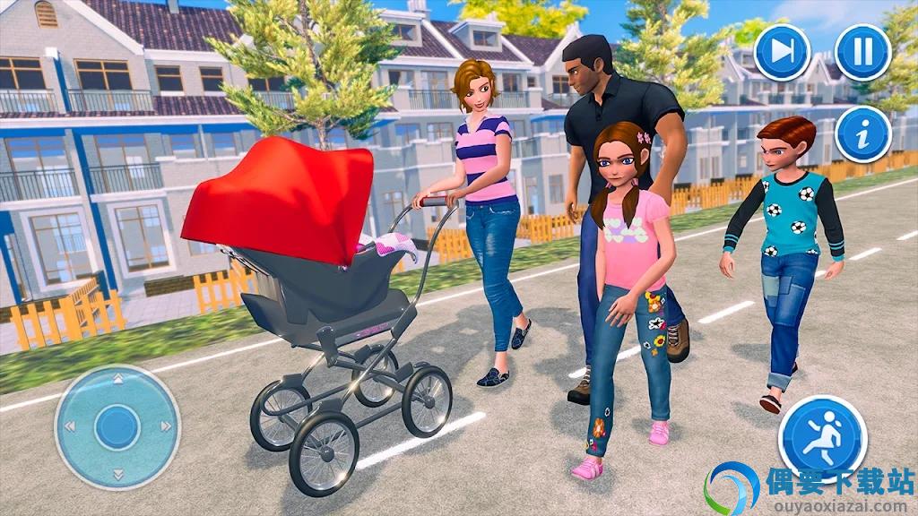 妈妈模拟器幸福家庭(Mother Simulator: Happy Family)截图1