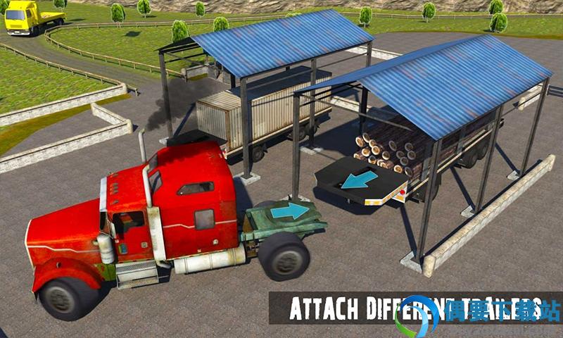大卡车运输司机货运(Big Truck Transport Driver 3D)截图3