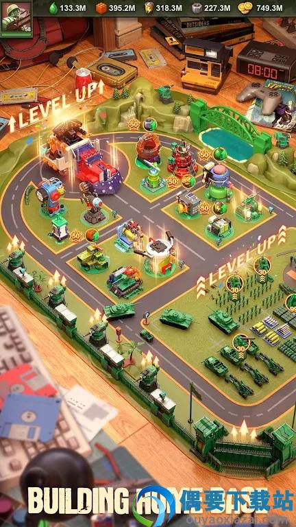 玩具军人防御合并(Toy Army Men Defense)