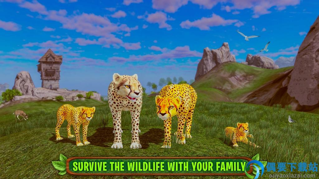 野豹模拟器3D(Jaguar Simulator 3D Wild Cats)-2