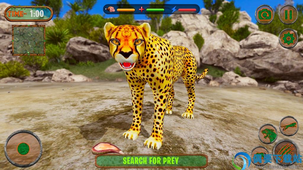 野豹模拟器3D(Jaguar Simulator 3D Wild Cats)-3