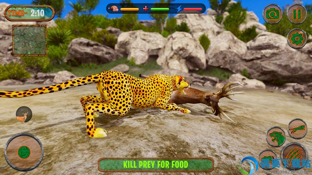 野豹模拟器3D(Jaguar Simulator 3D Wild Cats)-0