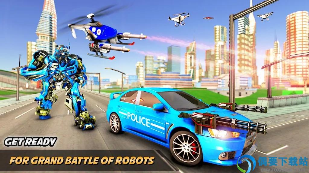 无人机大战汽车人(Drone Robot Transform)截图3