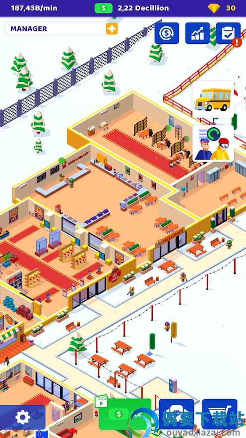 空闲滑雪场大亨(Ski Resort Idle Tycoon)截图3