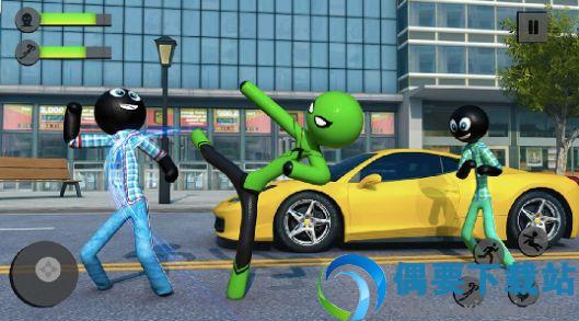 蜘蛛人大战钢铁英雄3D图2