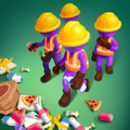 清洁工人群3D(Cleaners Crowd 3D)