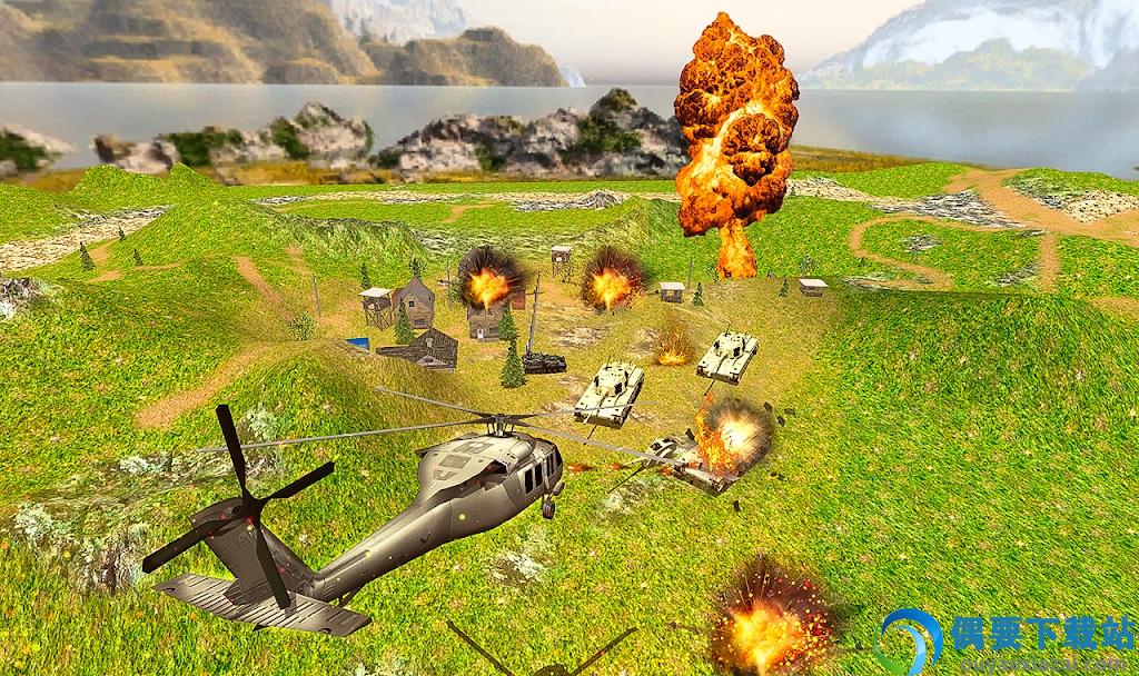 武装直升机战争模拟器(Helicopter Shooting Strike 3D)