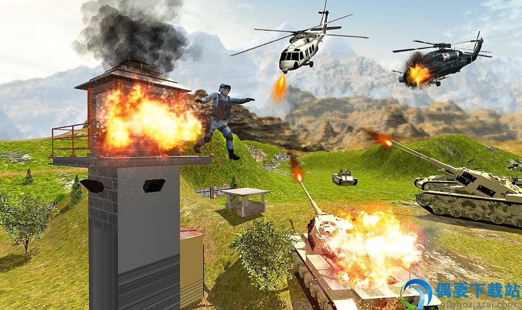 武装直升机战争模拟器(Helicopter Shooting Strike 3D)截图3