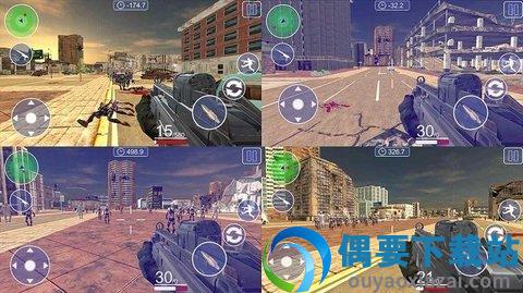 城市末日射击(Mad War Zombies)截图2