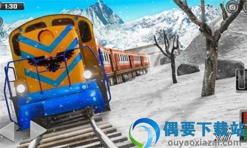 雪地火车模拟器截图3