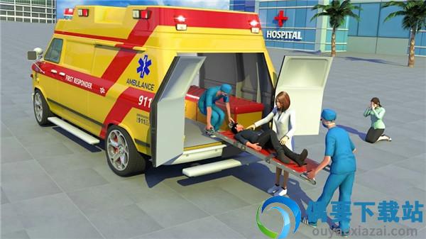 美国救护车模拟(Emergency Ambulance Games 3D)-3