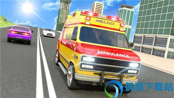 美国救护车模拟(Emergency Ambulance Games 3D)-1