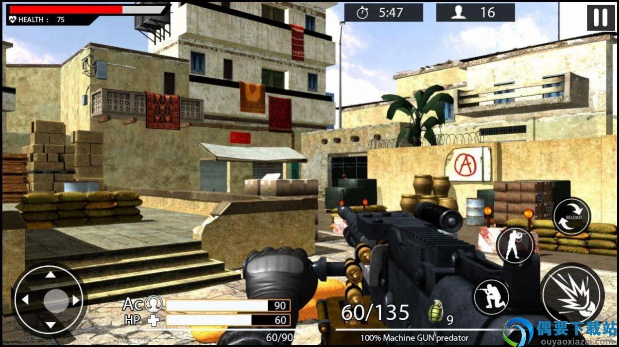 机关枪射击战争(Machine Gun Shoot War)