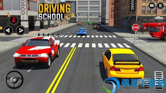 真实汽车驾驶模拟3D(Driving School)