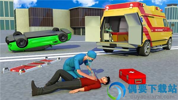 美国救护车模拟(Emergency Ambulance Games 3D)