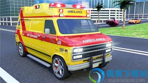 美国救护车模拟(Emergency Ambulance Games 3D)-2