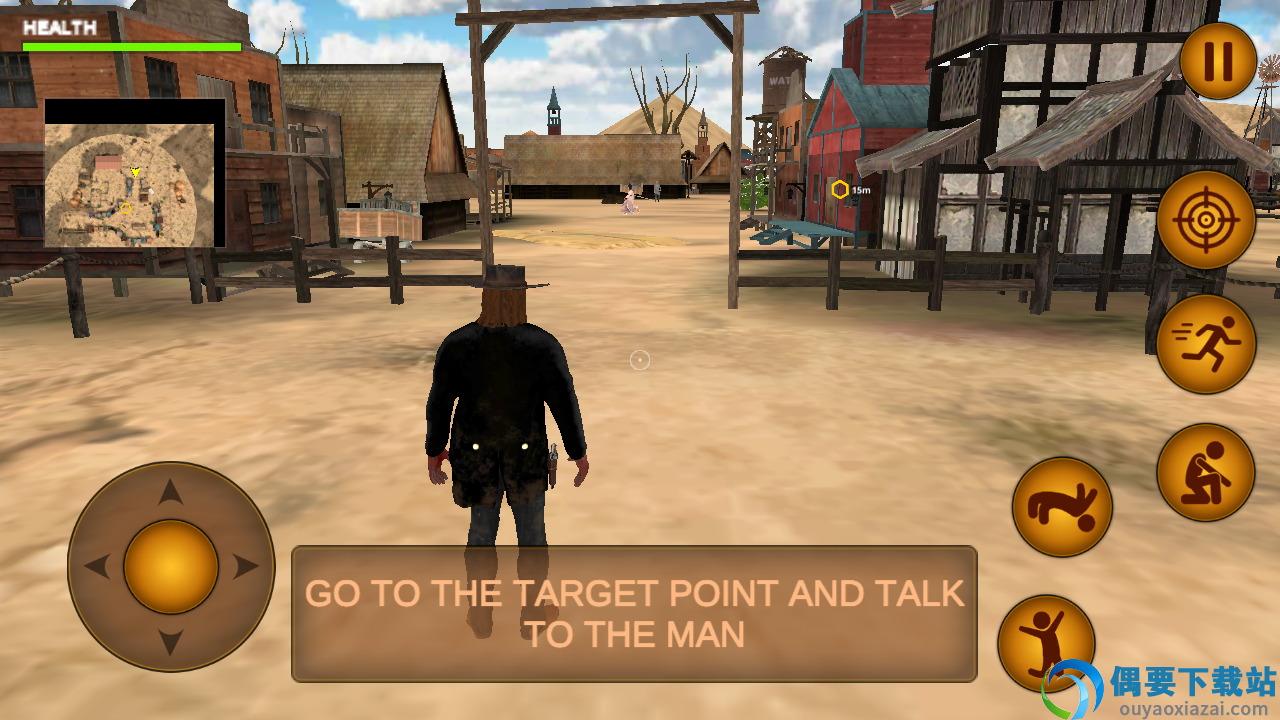 来自西部的枪战生活(Western Gunfighter Cowboy Game)