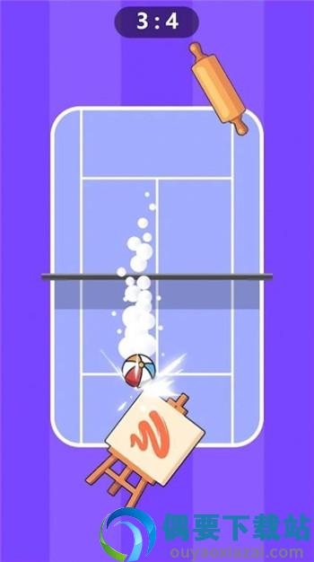 有趣的乒乓球对抗(Fun Ping Pong)截图4