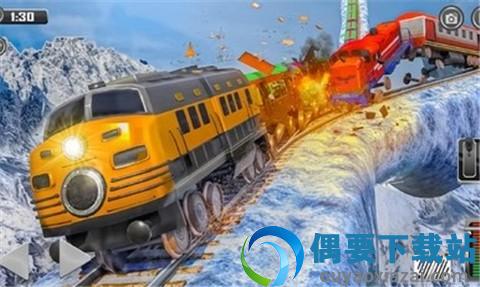 雪地火车模拟器(Offroad Hill Train Simulator)