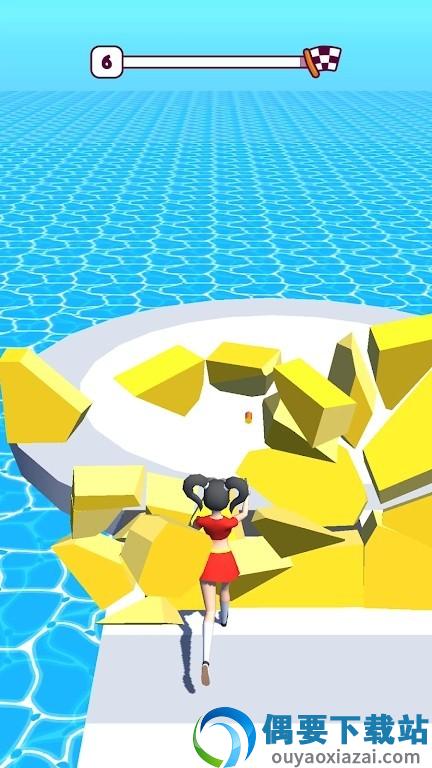 美少女枪手跑(Shoot and Run 3D)截图1