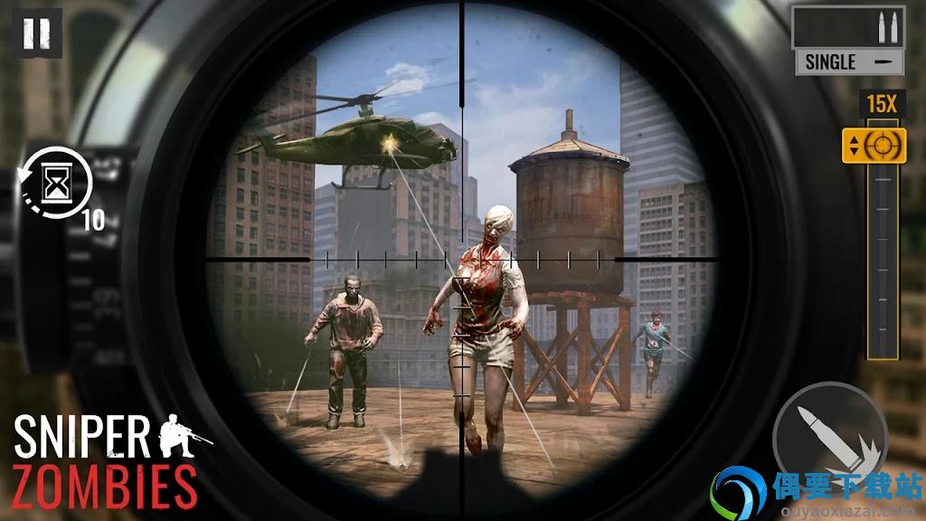 狙击精英打僵尸(Sniper Zombies: Offline Games)