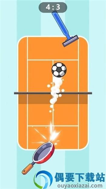 有趣的乒乓球对抗(Fun Ping Pong)截图1