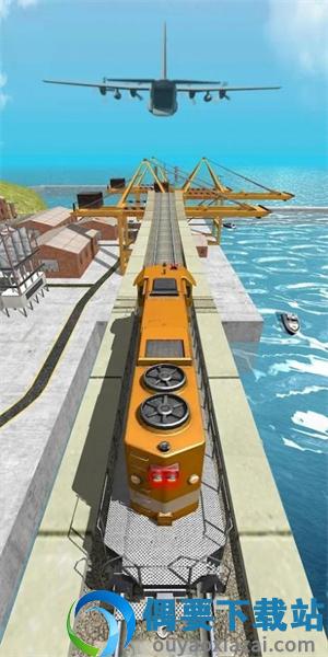 火车坡道跳跃