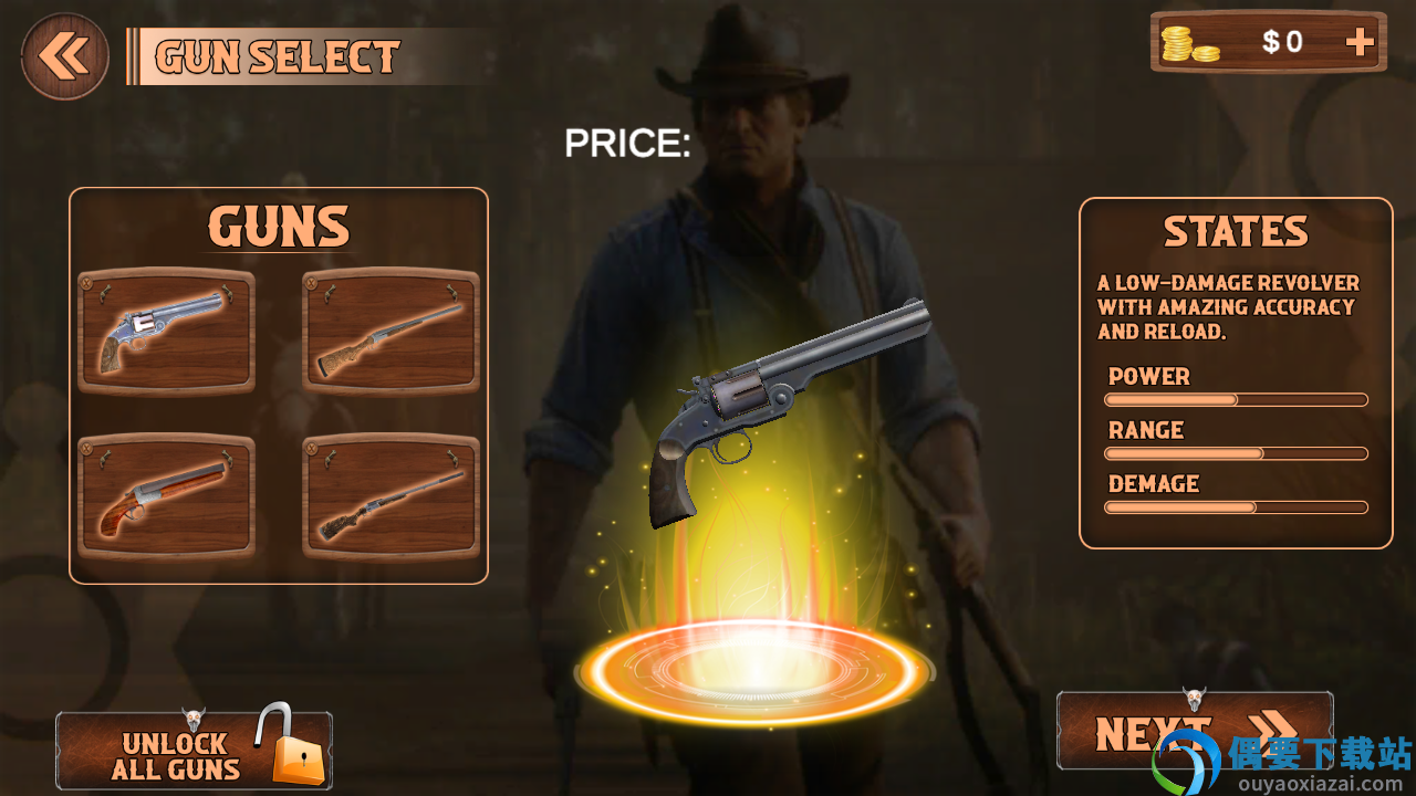来自西部的枪战生活(Western Gunfighter Cowboy Game)