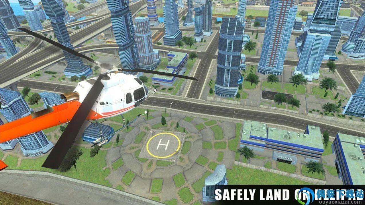 直升机救援大兵(Airplane Flying Simulator)