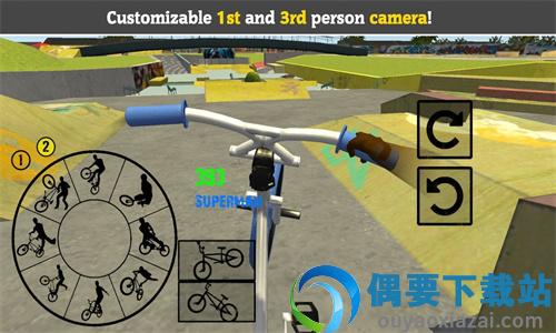 自行车极限运动模拟器BMXFE3D2图2