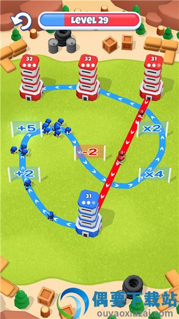红蓝军对抗演练(TowerWar)截图1