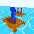 木筏横渡冲刺(Crossy River Raft Rush)