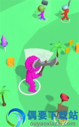 像素粉碎竞技场(Pixel Smashers io)截图3
