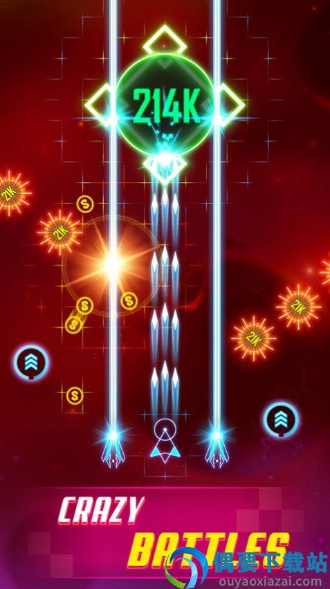 雷电战机飞行风暴(Geometry Wars)-0