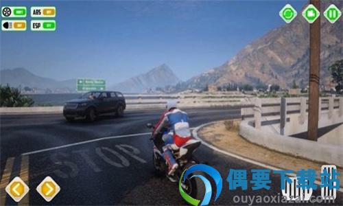 登山模拟摩托车