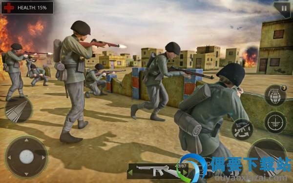 军队的召唤二战射手(Call of Army WW2 Shooter)