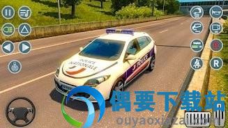 现代警车停车场3D(Modern Police Car Parking 3D)