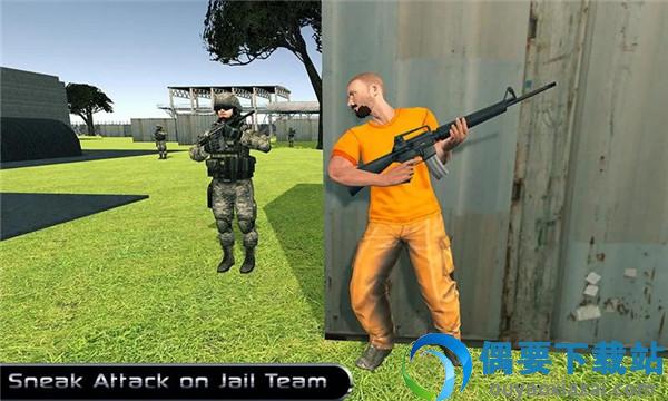 逃离恶魔岛监狱守卫(Survival Game: Escape Alcatraz Prison Guard)截图1